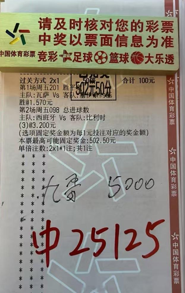 5倍2串西班牙3球精准打出，美滋滋西班牙vs比利时