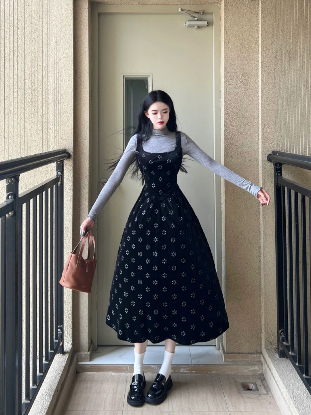 我的圣诞战裙！