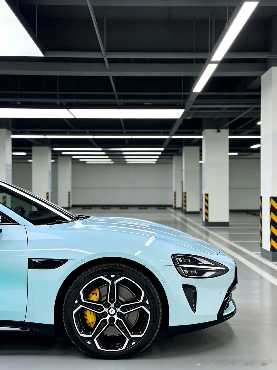 SU7改这个色的话，就更像某can了（ bushi 