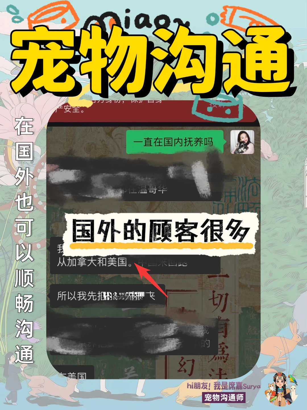 宠物沟通｜在国外的顾客很多咨询