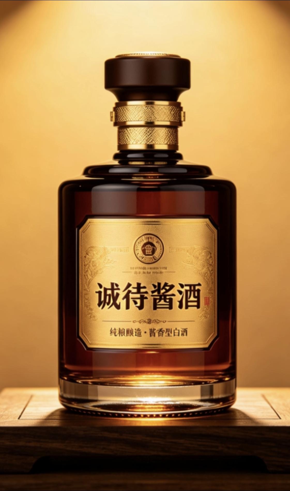 朋友的朋友家结婚儿媳妇，购买的是杂牌酱酒，标注是53度，扫码599元，用来招待朋