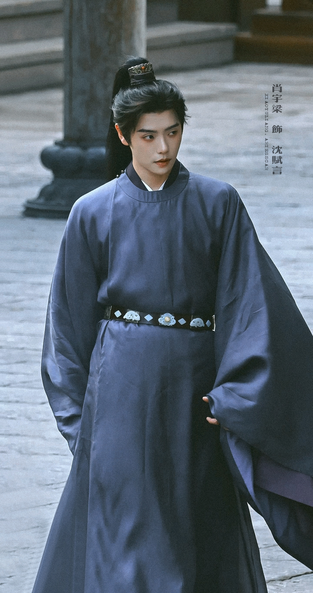 肖宇梁这仪态真天选古人！无论是行走的步幅、站立的体态，还是行礼时的指尖细节，都精