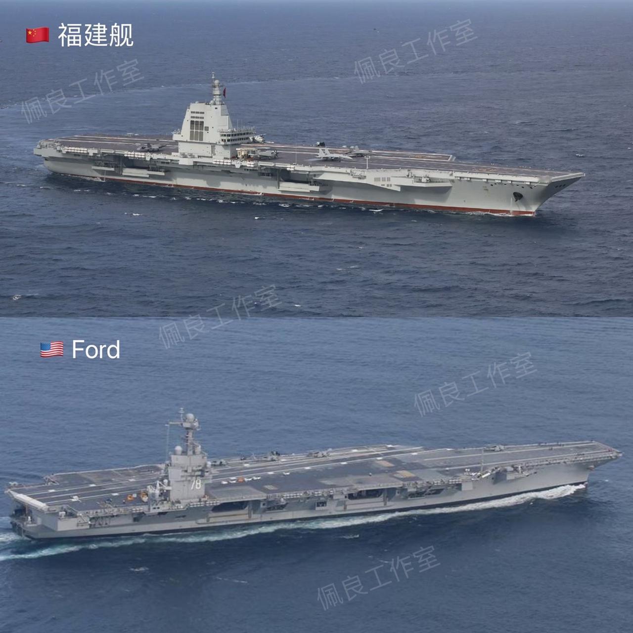 一笔写不了两个“福”字啊航母 军事科技 军迷发烧友