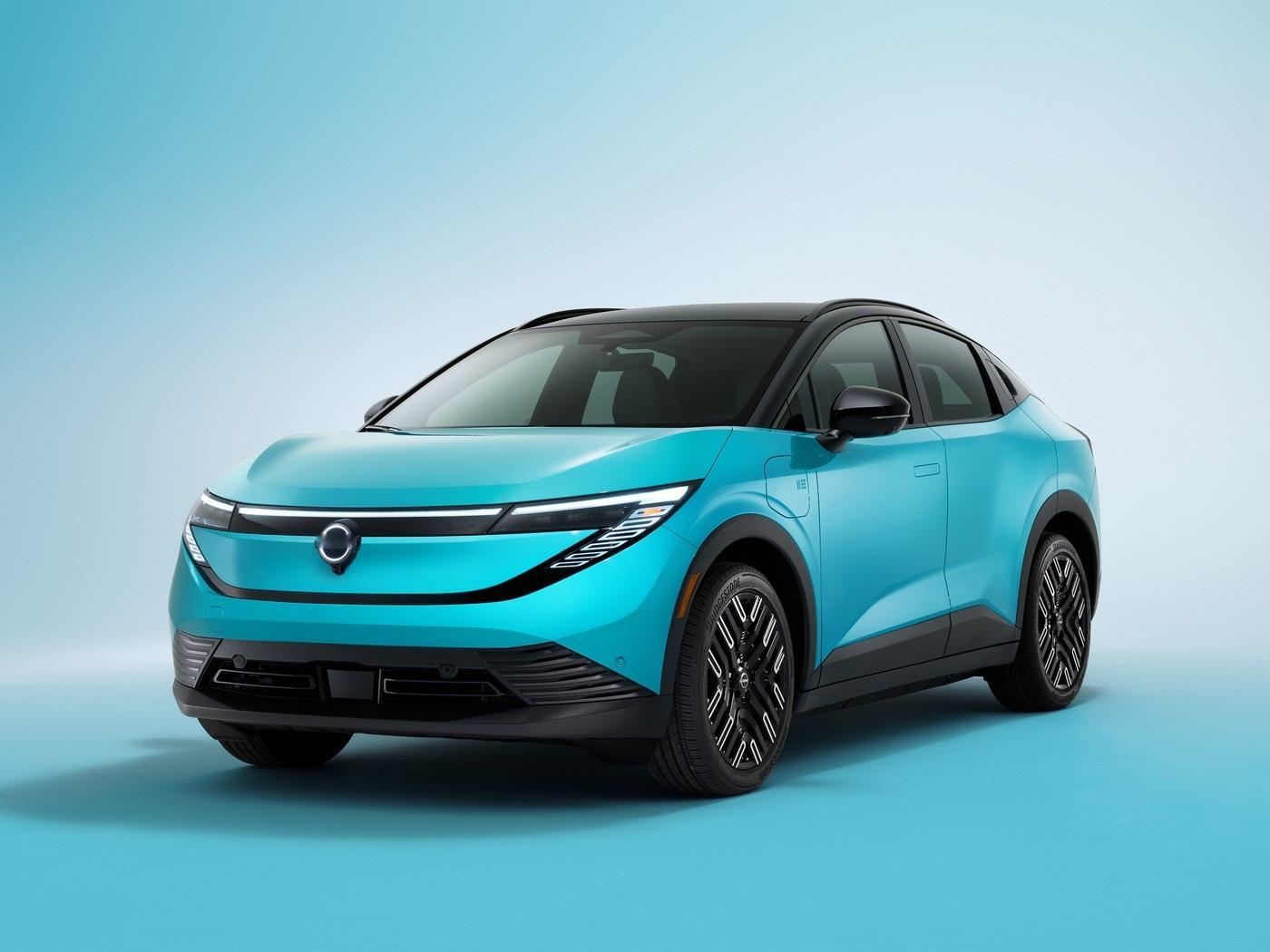 全新日产聆风官图发布全新日产聆风是SUV 据消息，近日，全新一代日产Leaf（聆