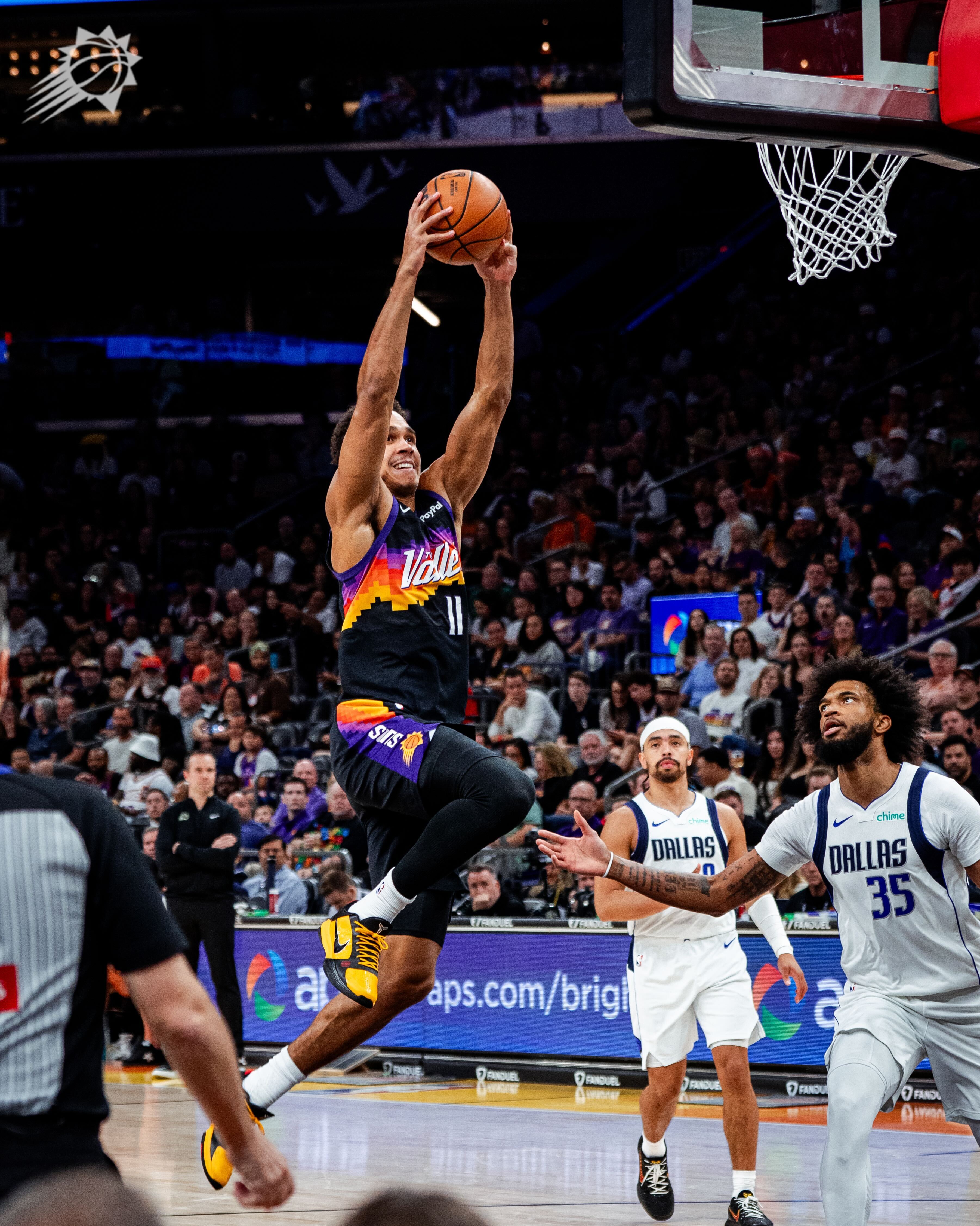 OSO 罚球线起飞双手暴扣！ 🛫 菲尼克斯太阳 ｜旭日东升｜独行侠vs太阳