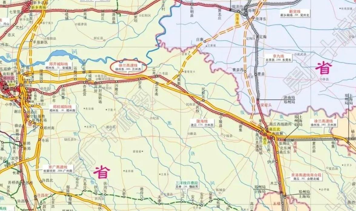 10月21日，徐兰高铁郑徐段安全标准示范线建设技术改造工程施工总承包和监理中标候