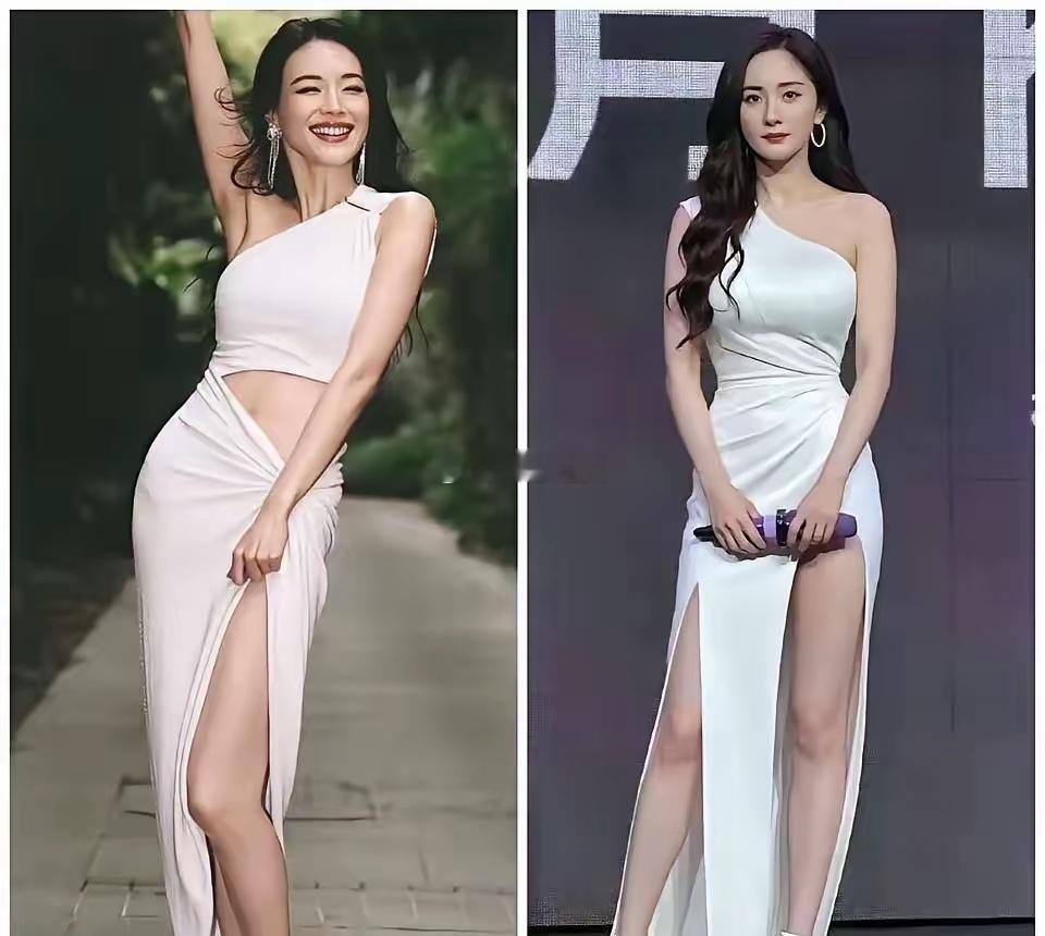 一样的衣服，两个人穿出来效果好不一样啊！ 