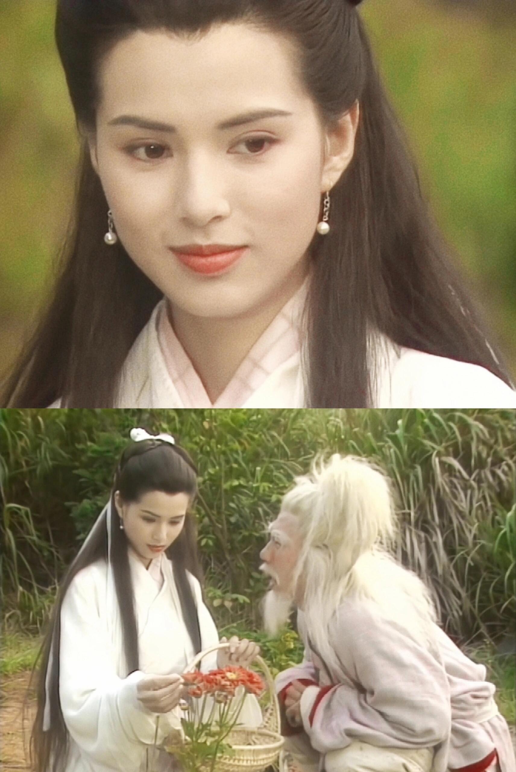 小龙女笑的又可爱又美，这段真的很可爱呀！ ​​​