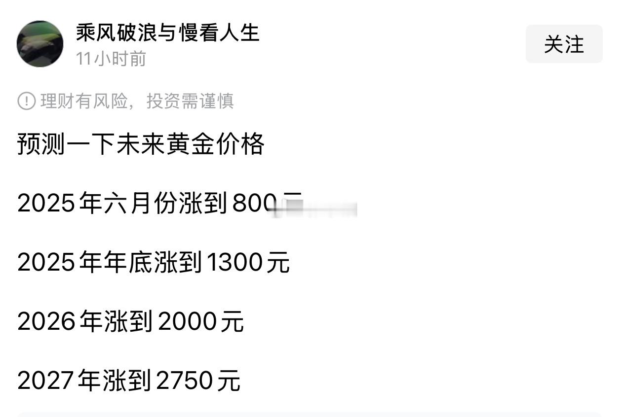 黄金价格疯了 ​​​