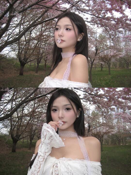 樱花树下站谁都美🪽🌸˖°