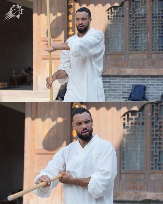 狄龙练武术，是重操旧业？NBA[超话] ​​​