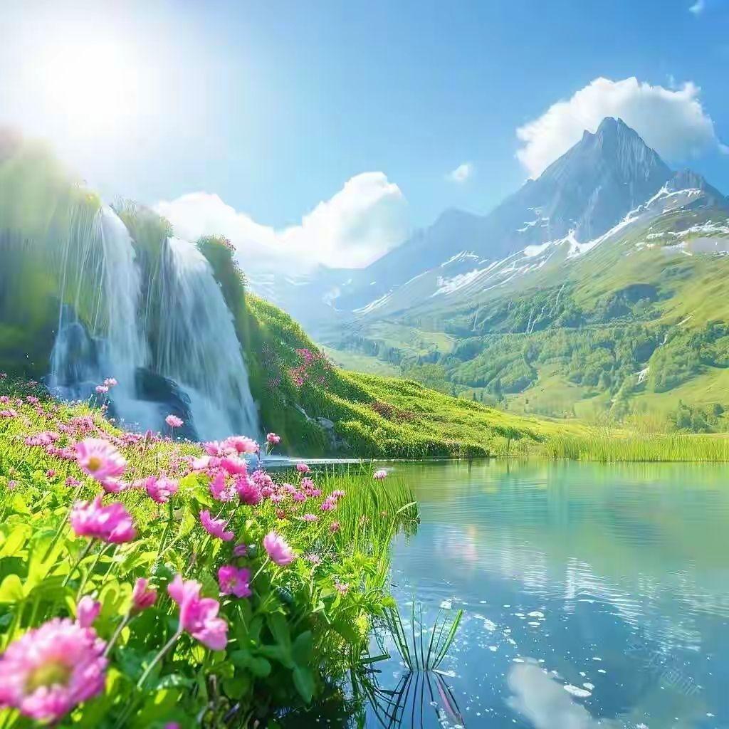 山坡羊·勇敢向前
树下休待，
雨中休慨，
暗中莫把珠泪洒。
向前迈，莫徘徊，
阴