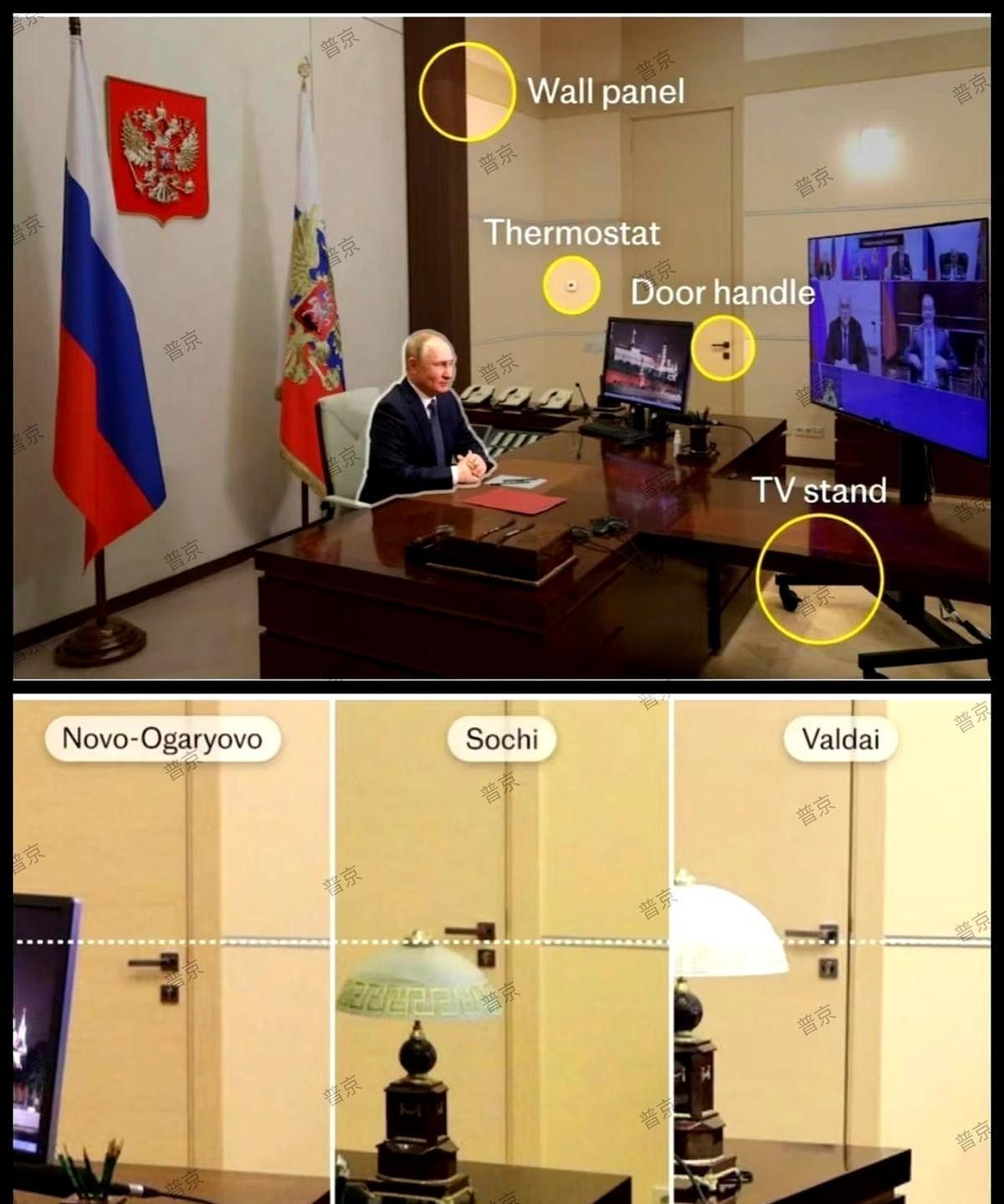 果不其然。
 
俄罗斯总统普京相关影像突然引发关注，“同款办公室”的细节被集中指