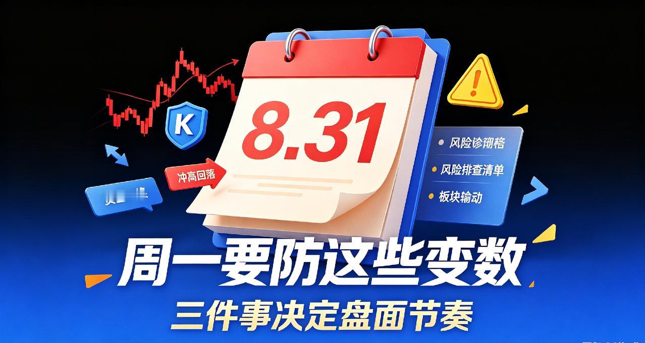多重事件叠加！周一盘面暗藏三重考验，重点不在指数涨跌
 
提示：理财有风险，投资