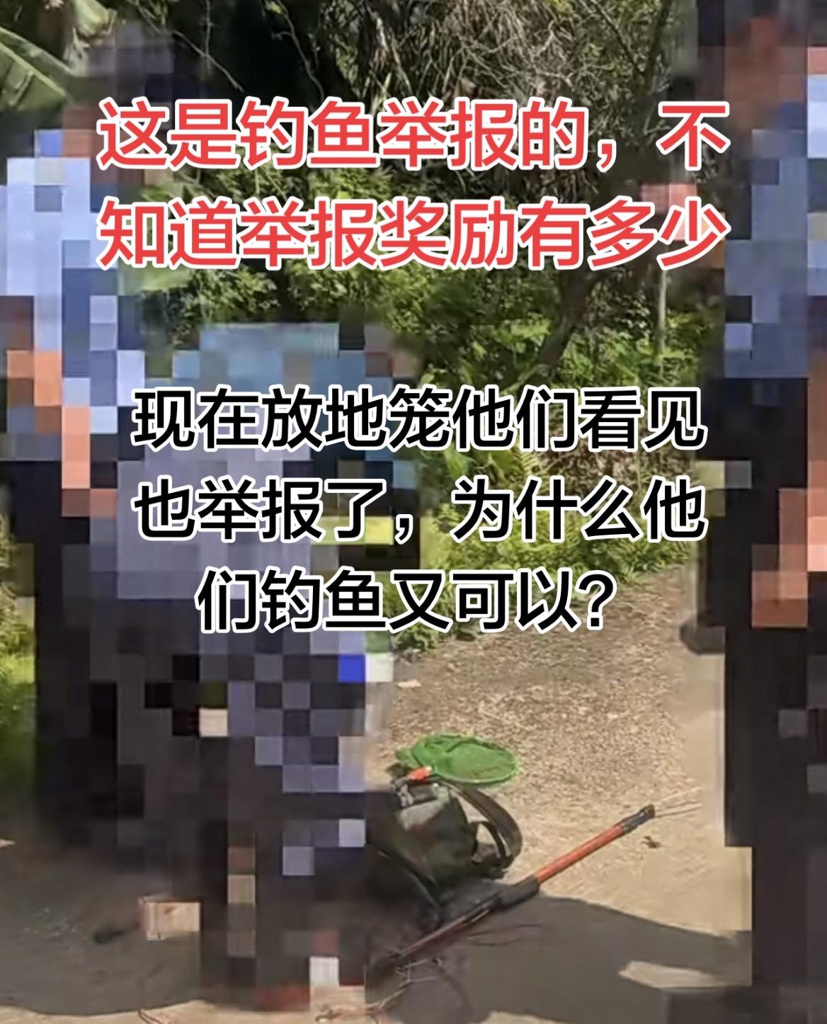 现在钓鱼有才是真正的老大，这个人电影被钓友看见了，果然举报，看他们以后还敢不敢，