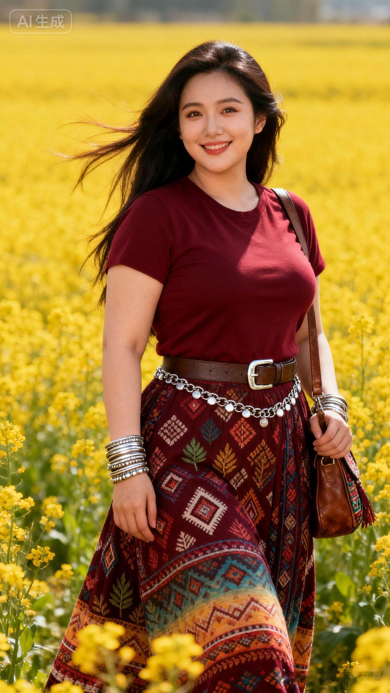 阳光下的花海，绽放你的美！🌸🌼