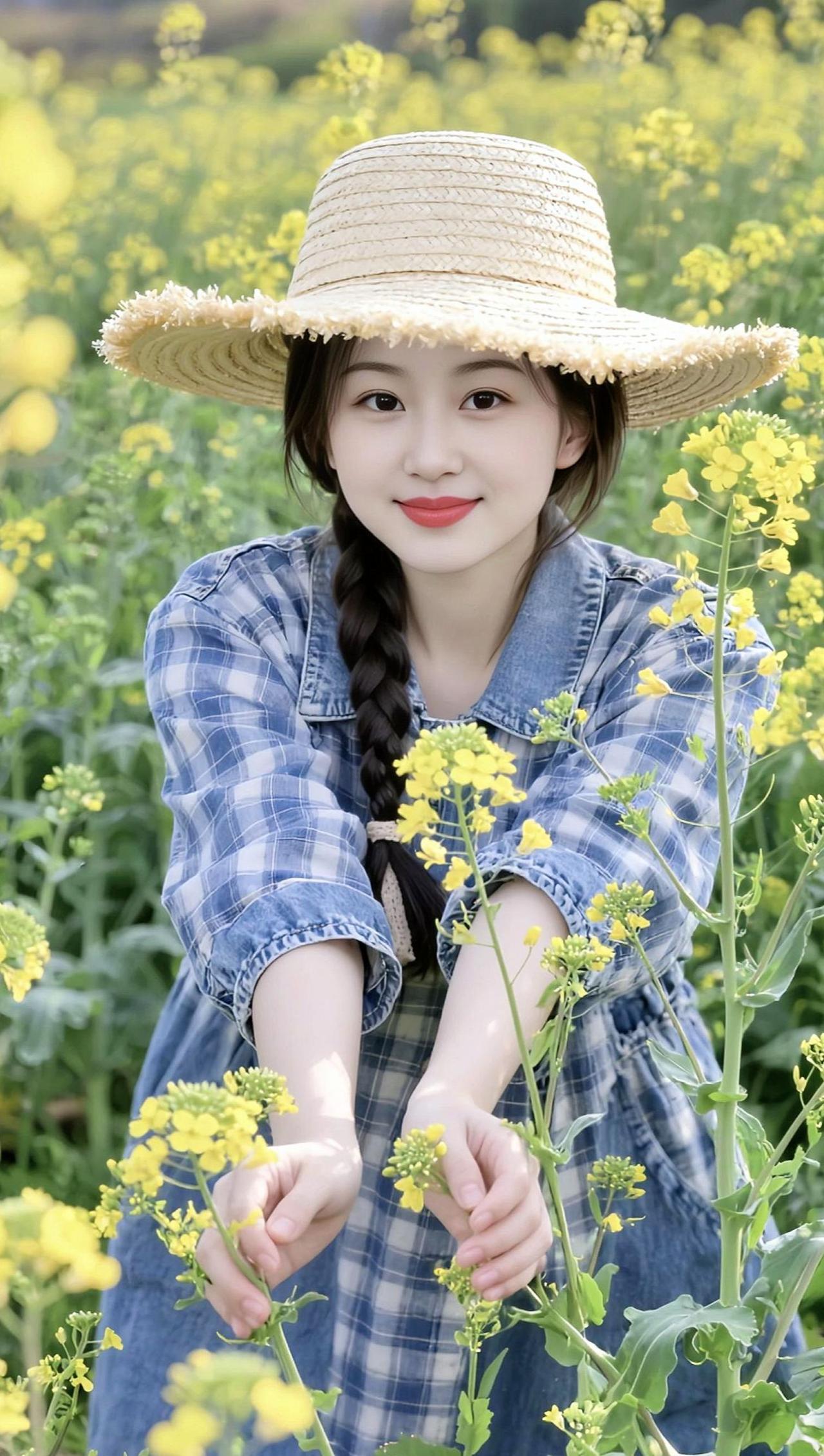 AI田园生活照 简约时尚 清纯甜美 可爱到爆炸💥 治愈系