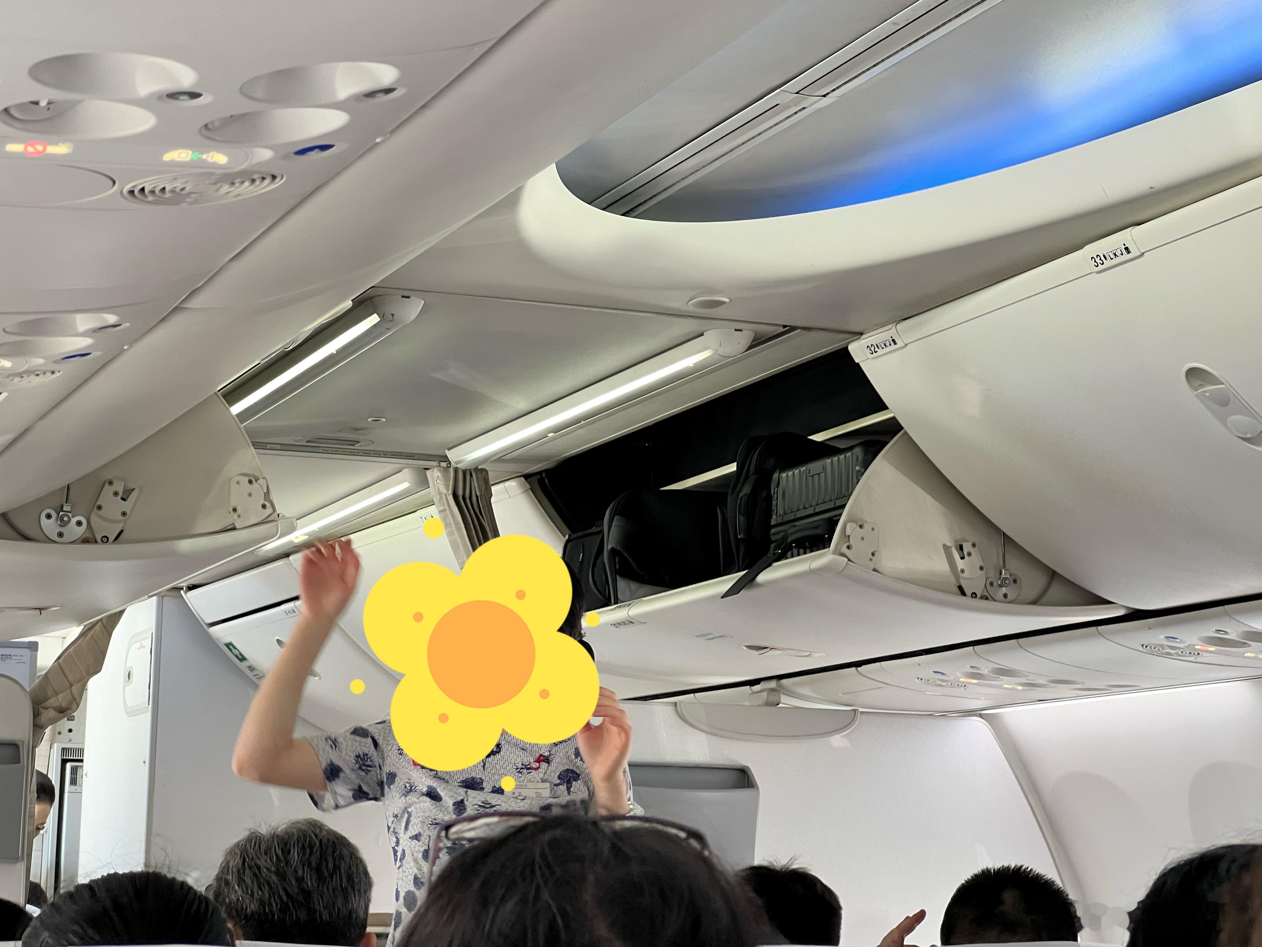 没点收纳整理能力，当不了小飞机的空姐，行李架空间永远不够放行李🧳 ​​​