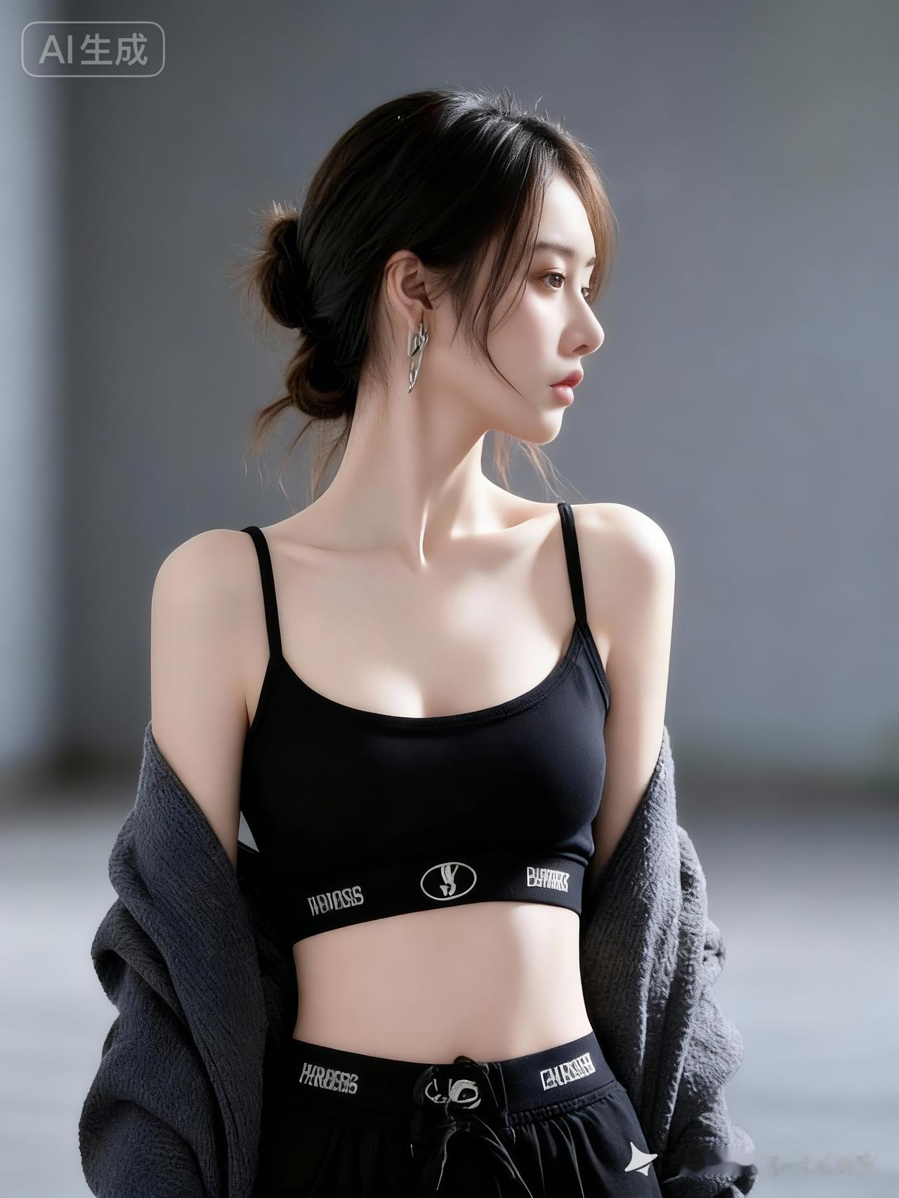 美女精致五官灵动温婉，身姿轻盈舒展，颜值惊艳耐看，气质清新雅致，尽显自然柔美。