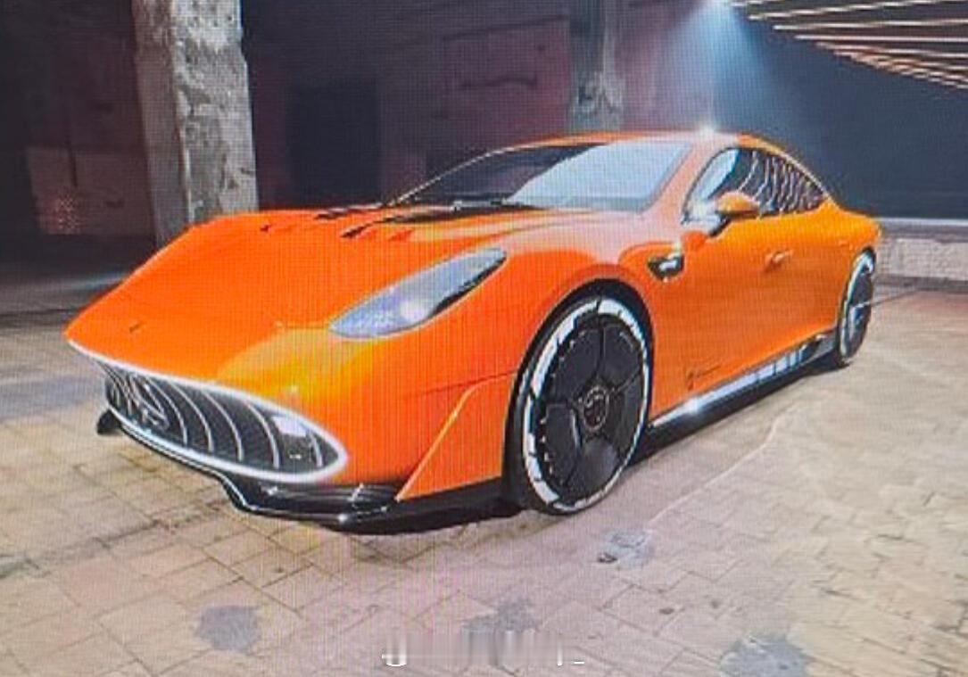 新能源汽车 AMG GT XX谍照曝光！你觉得外观设计好看吗？内饰很帅！汽场全开