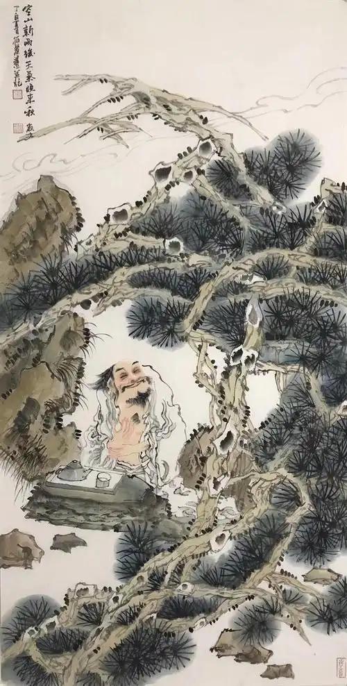 上联：松石隐处能偷醉
下联：[玫瑰]

网络图片/诚谢侵删