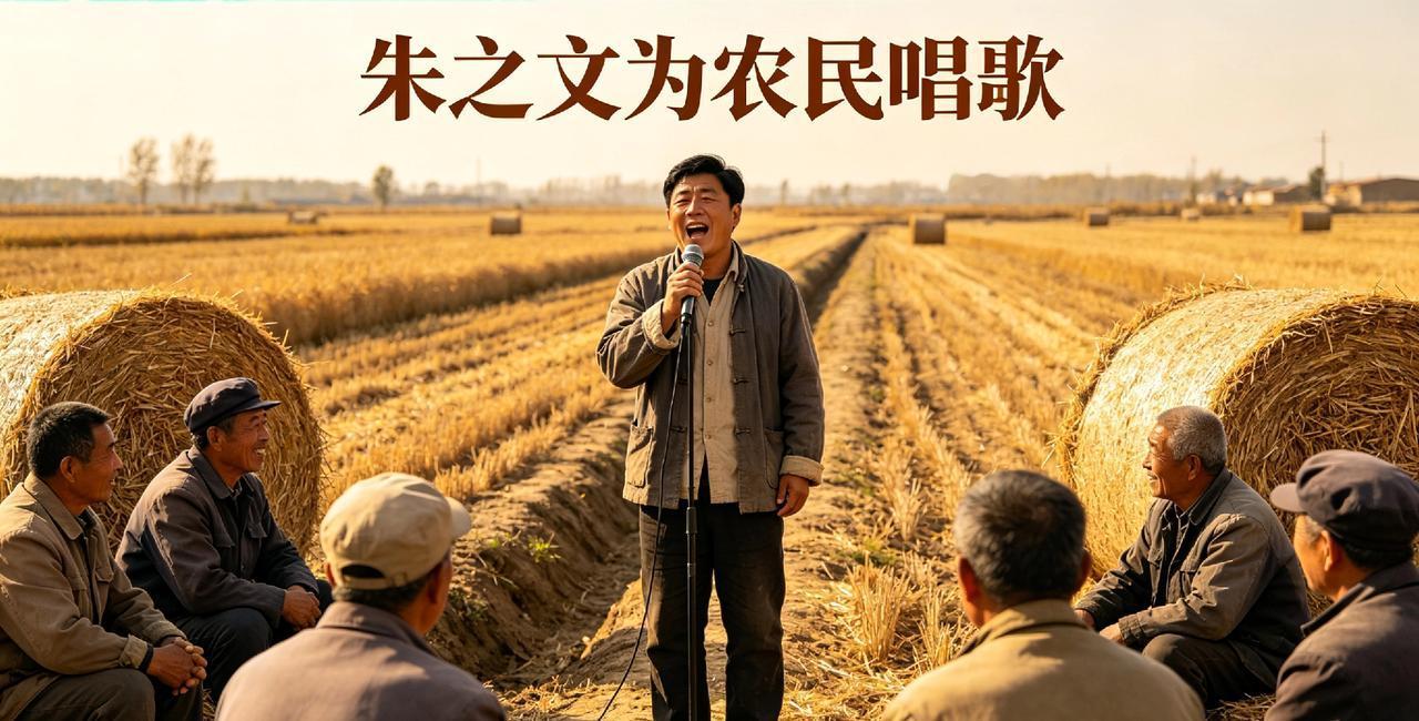 朱之文是为我们农民唱歌🎤的吗