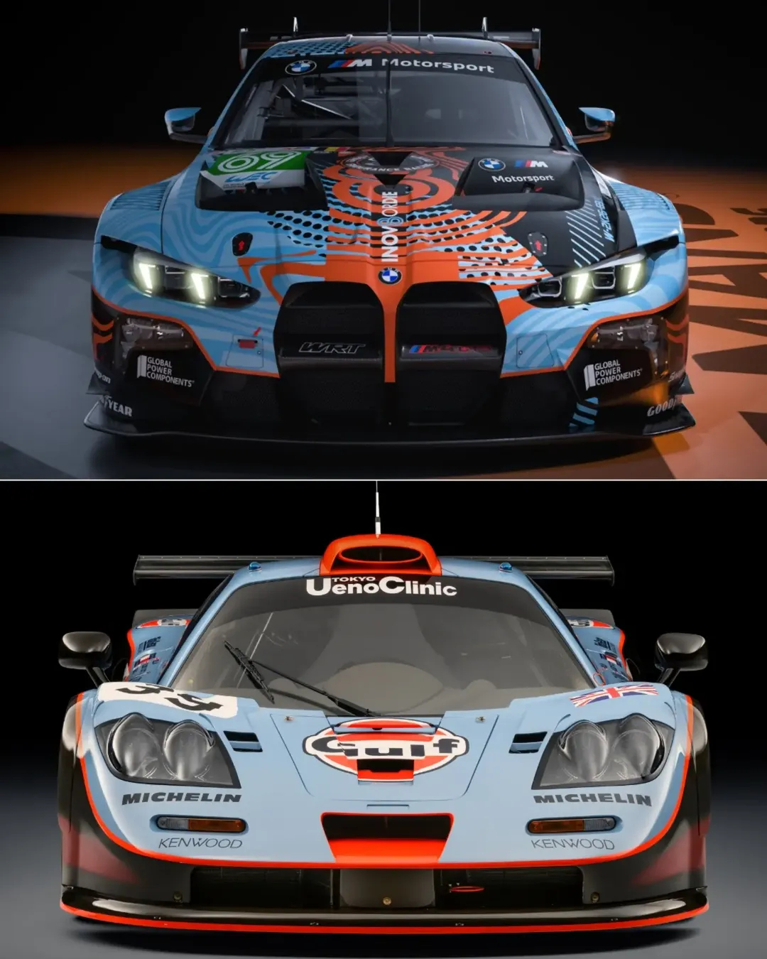 Team WRT发布69号M4 LMGT3 Evo赛车致敬涂装，致敬搭载宝马发动