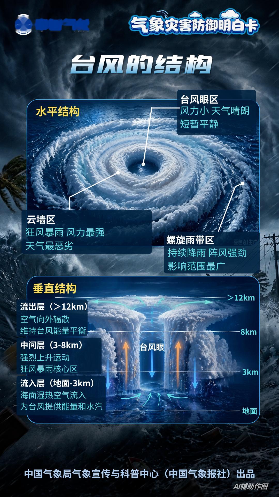 【可不可以制造出“热核气象弹“打散超强台风巴威？】 🔺什么是台风？很简单，套用