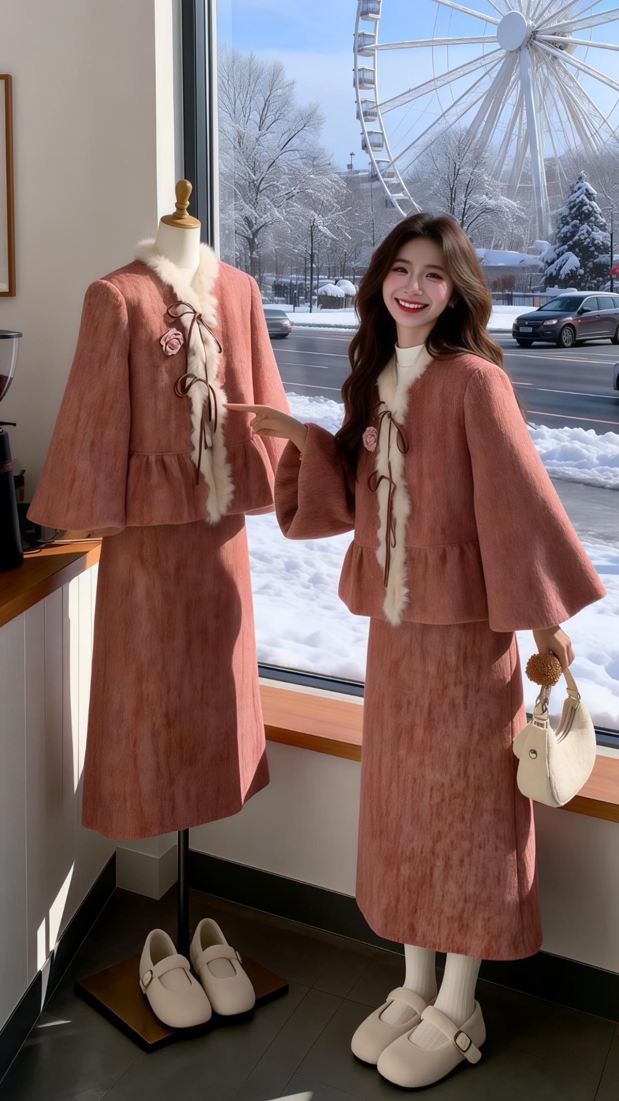 减龄气质 过年穿什么 温柔穿搭 显白才高级 精致穿搭