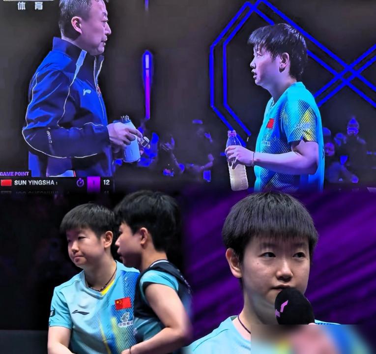 6-8落后！孙颖莎突然把接球位置往前挪了半米，全场瞬间炸了
 
朱芊曦刚架好反手