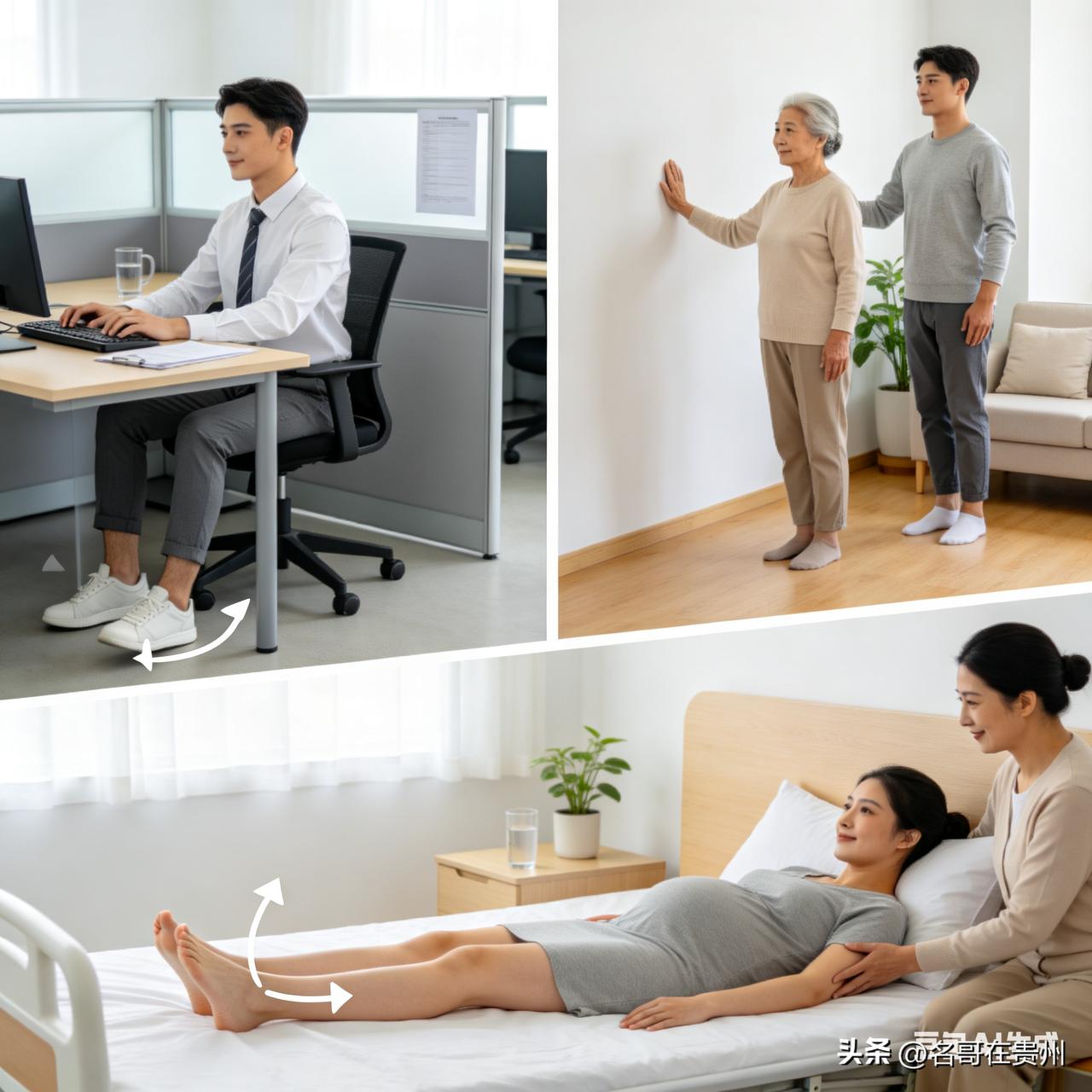 每天60秒勾脚绷脚！协和医生推荐的防血栓动作，久坐党必看

天天在办公室坐一天，