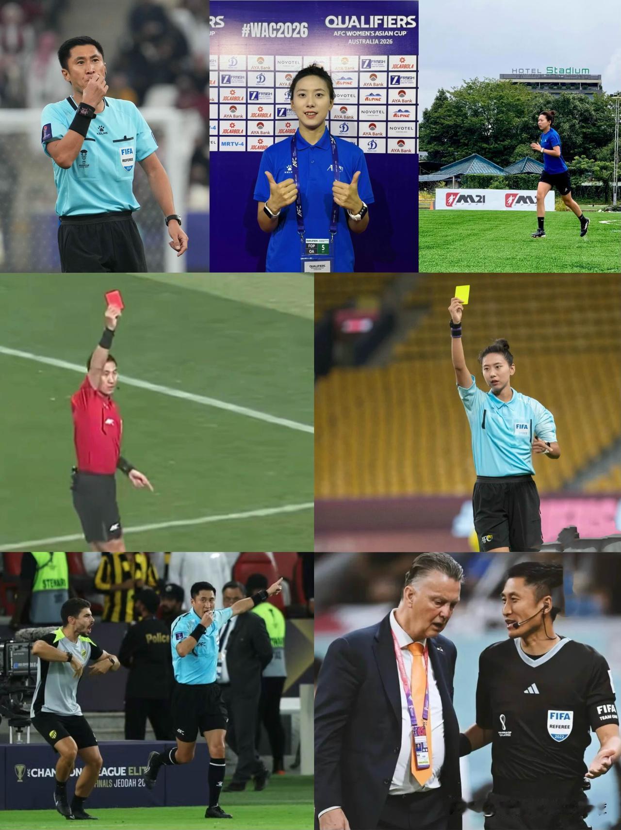 足球世界有个现象，弱队出守门员！现在也可以说，足球弱国出裁判员！
虽然国足长期无