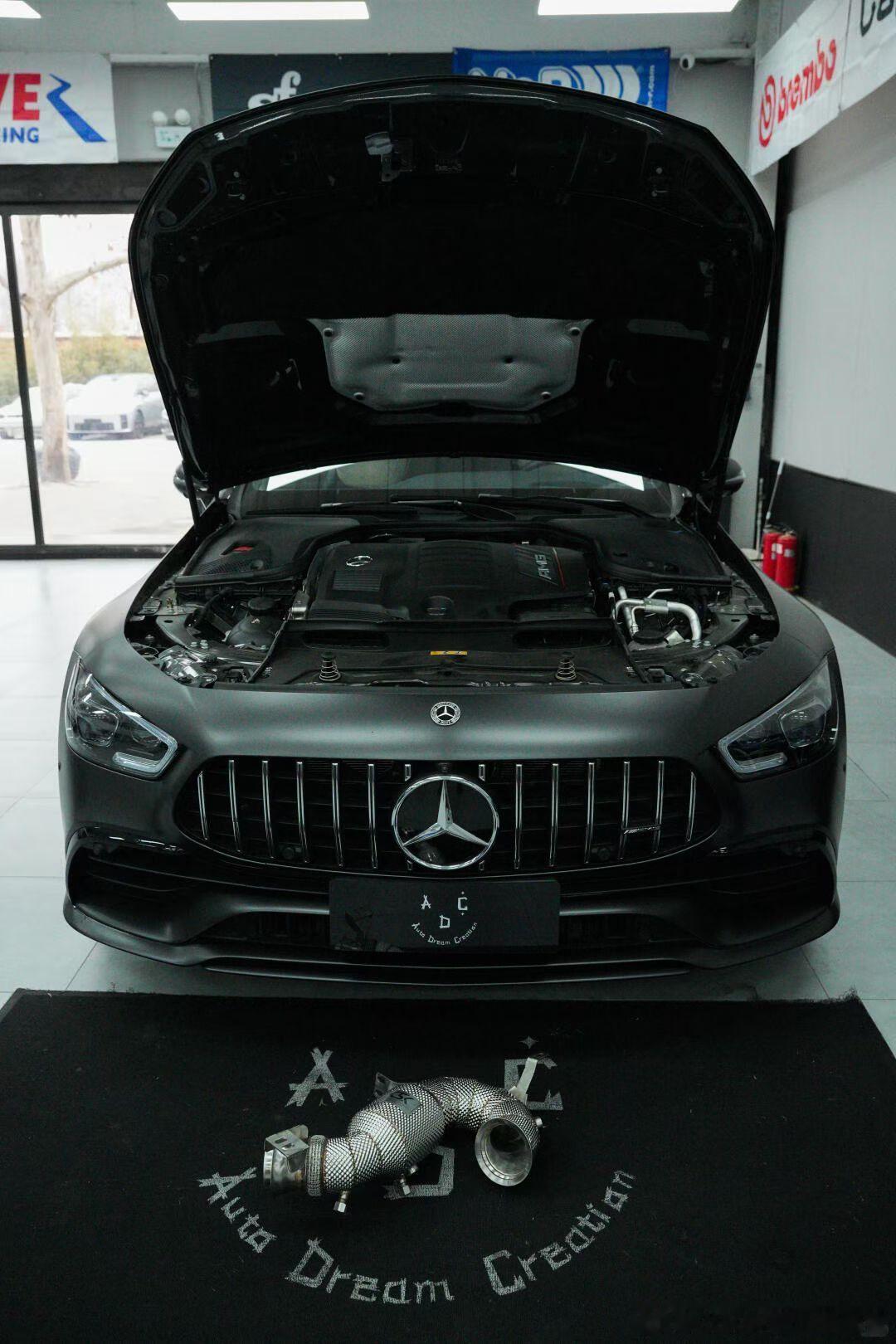 奔驰GT50 AMG 国六B 升级CSK隔热头段200目  ECU程序版本 ，动