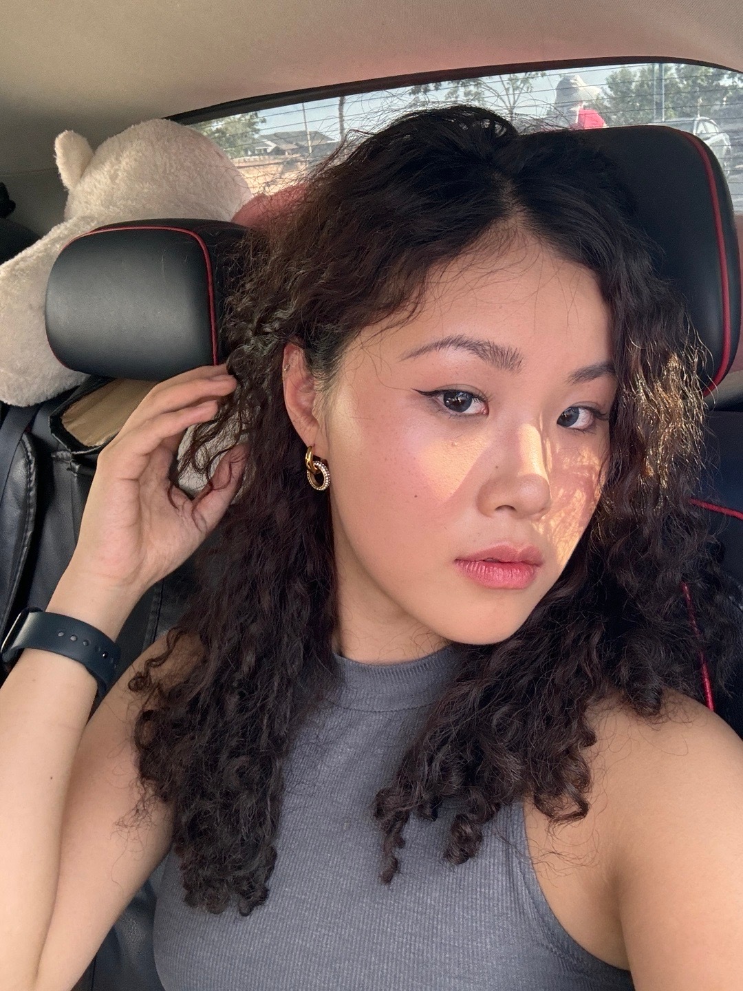 忘记和大家说了。前天去找老奶奶烫拉美卷了。时隔一年这次终于成功了，这次没有崩溃大