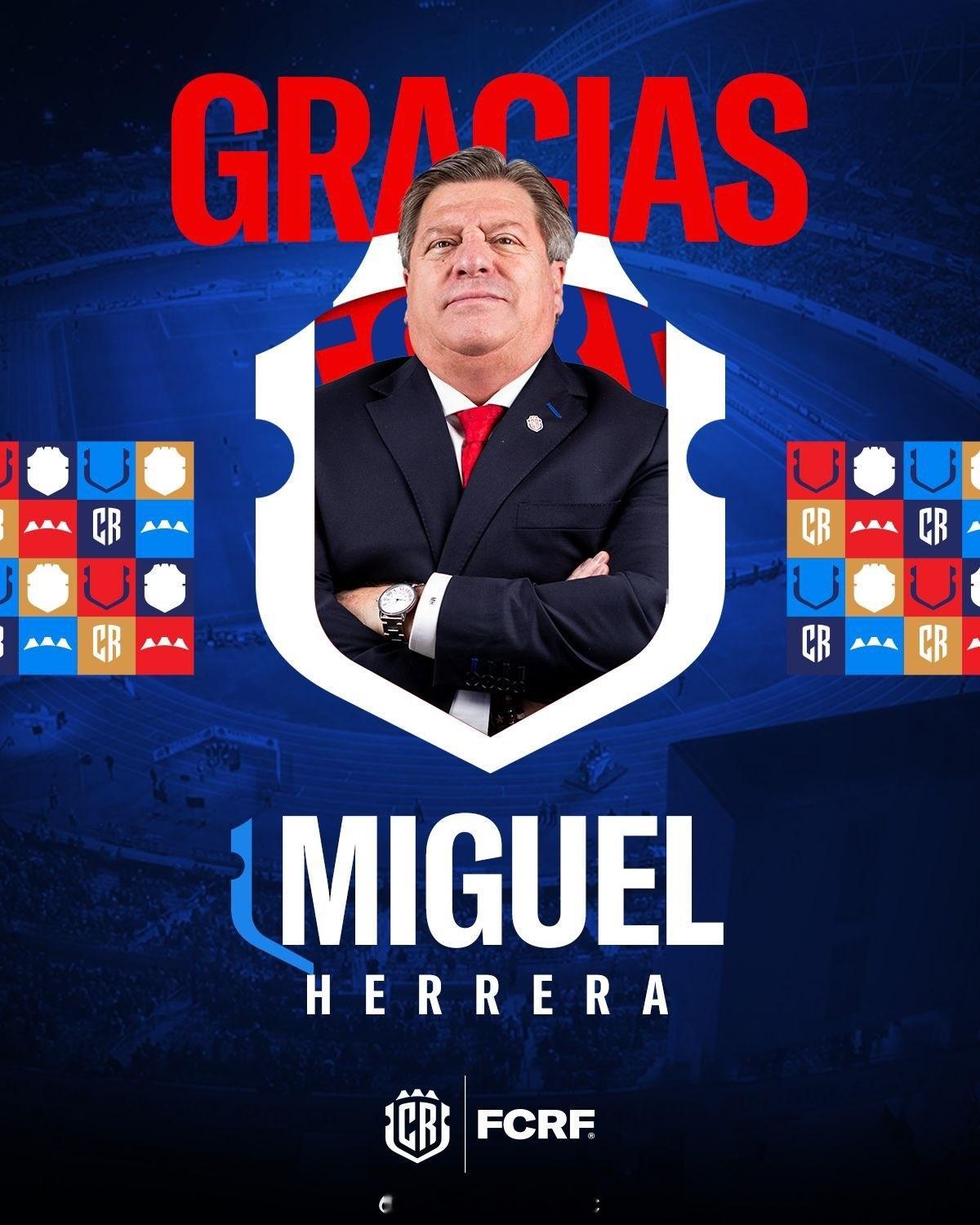 带队无缘世界杯！哥斯达黎加官方：主教练埃雷拉下课 11月21日讯 哥斯达黎加￼足