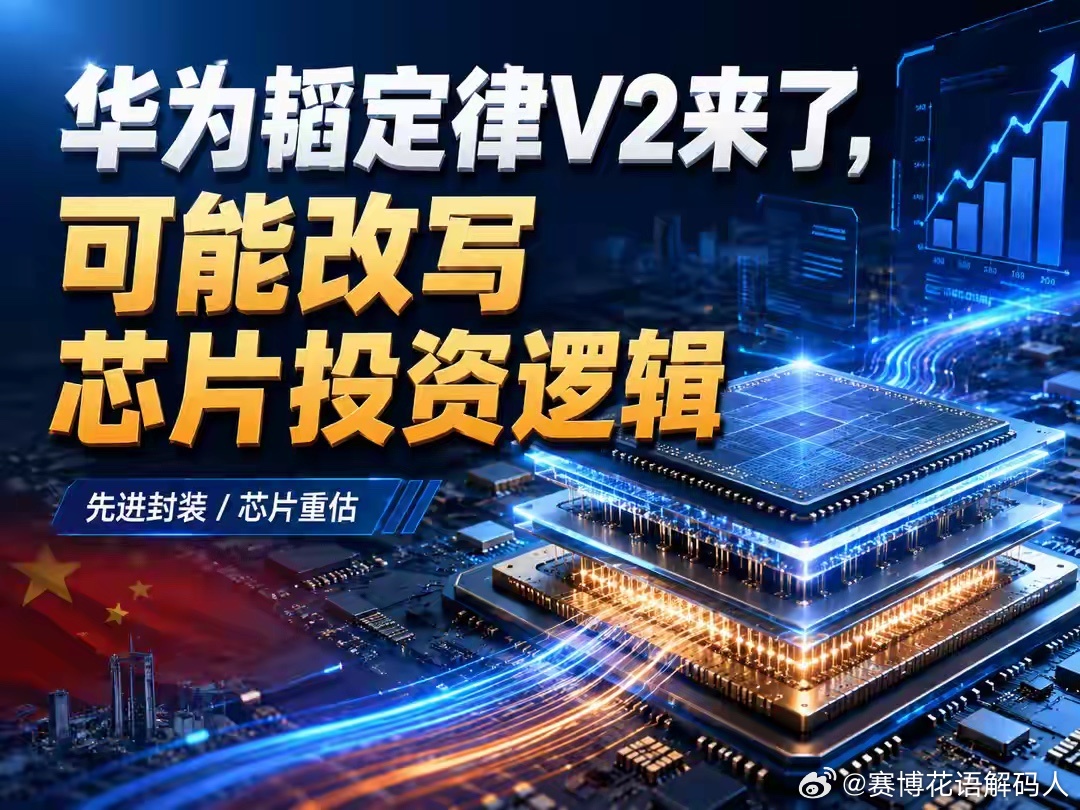 华为韬定律V2来了，可能改写芯片投资逻辑 