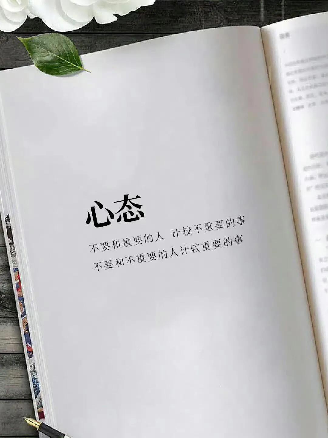 你的心态就是你最好的风水
人生百味，世人千面，做好自己足矣～
🌼如果别人说你两