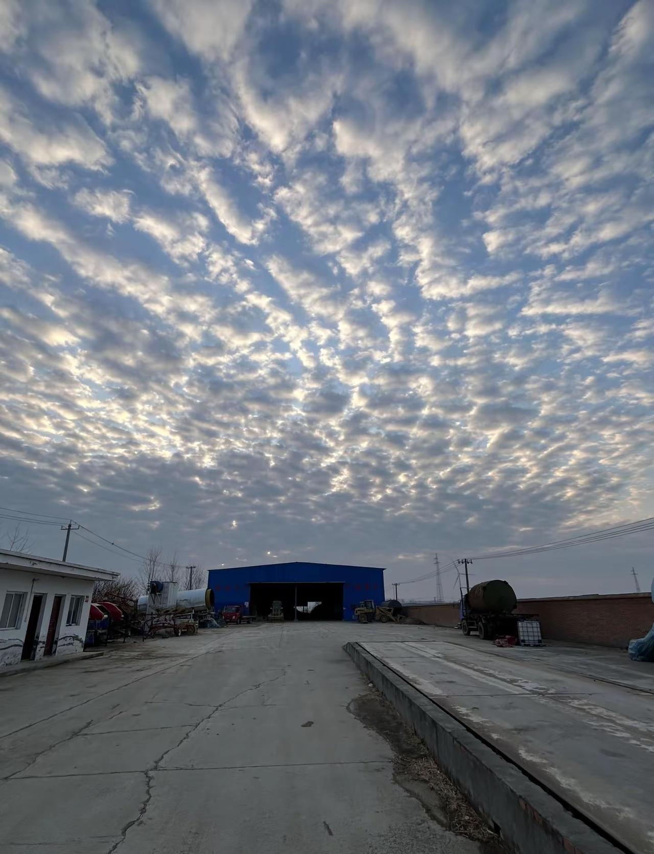 这是不是地震云，拍摄方向正东方