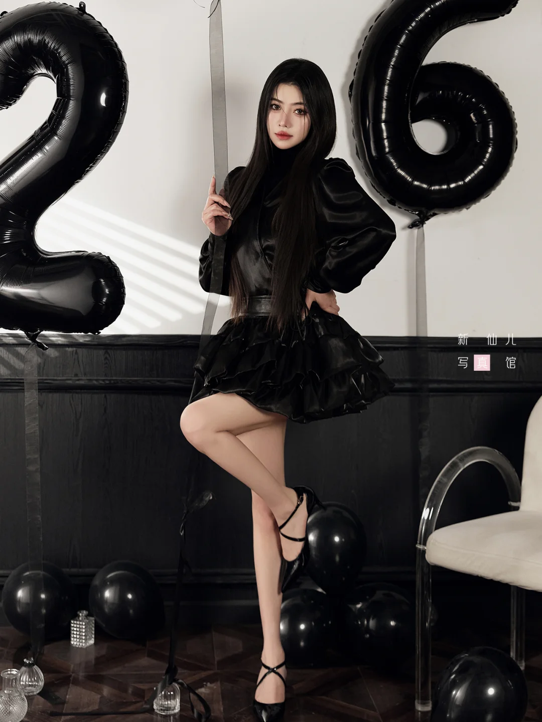 生日写真🖤超绝韩杂黑色系