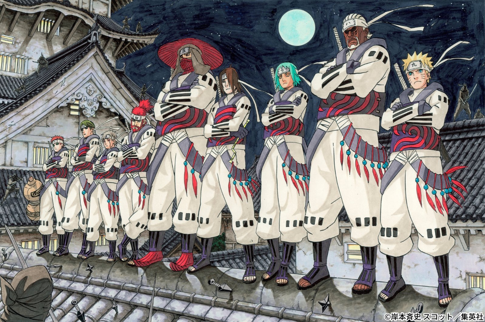 【火影忍者官方最新发布了推文】忍界的人柱力们火影忍者