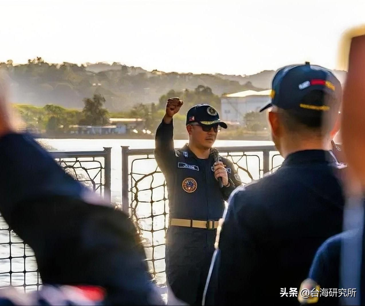 应对台海，台湾拉菲律宾帮忙？

台湾今年2月，台湾陆军司令吕坤修窜访菲律宾
参观