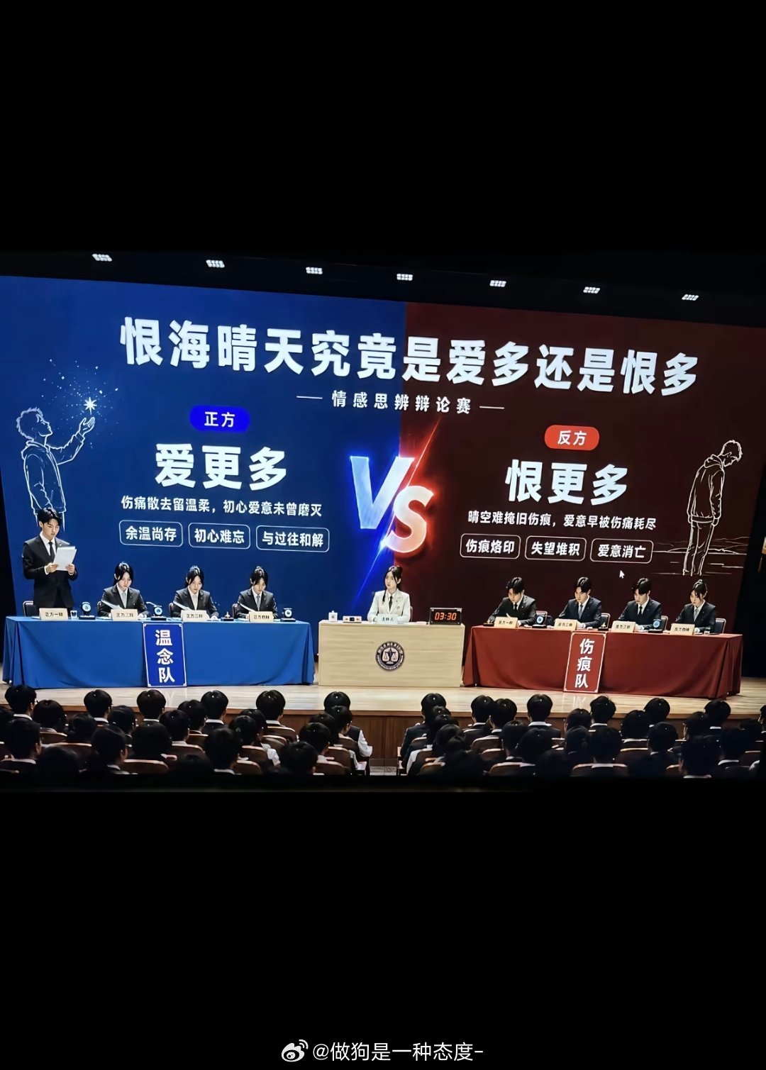 我想起re的时候 孙政问吕思瞳 程亦辰后期是爱更多还是恨更多 吕思瞳说 没有恨 
