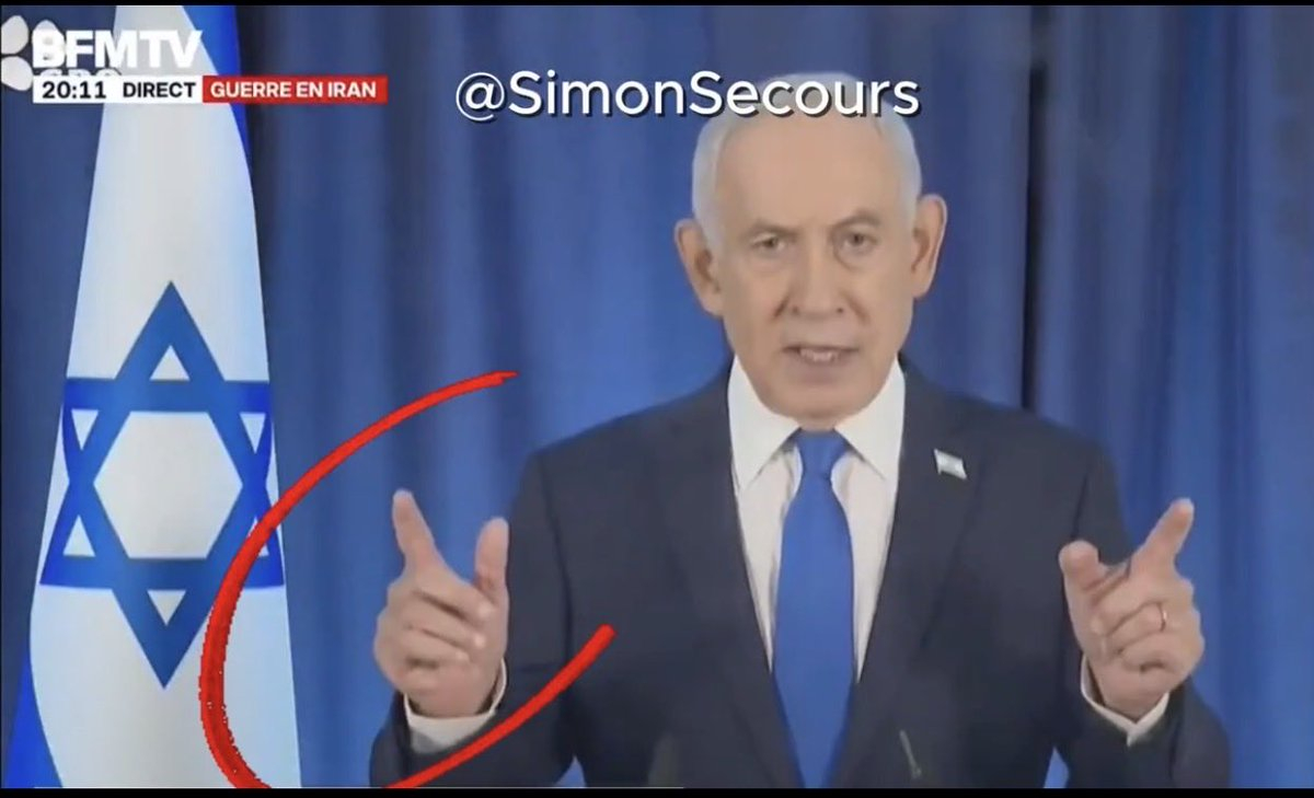 Netanyahu出了AI 6指視頻後，很多人在問和猜測Netanyahu 的狀