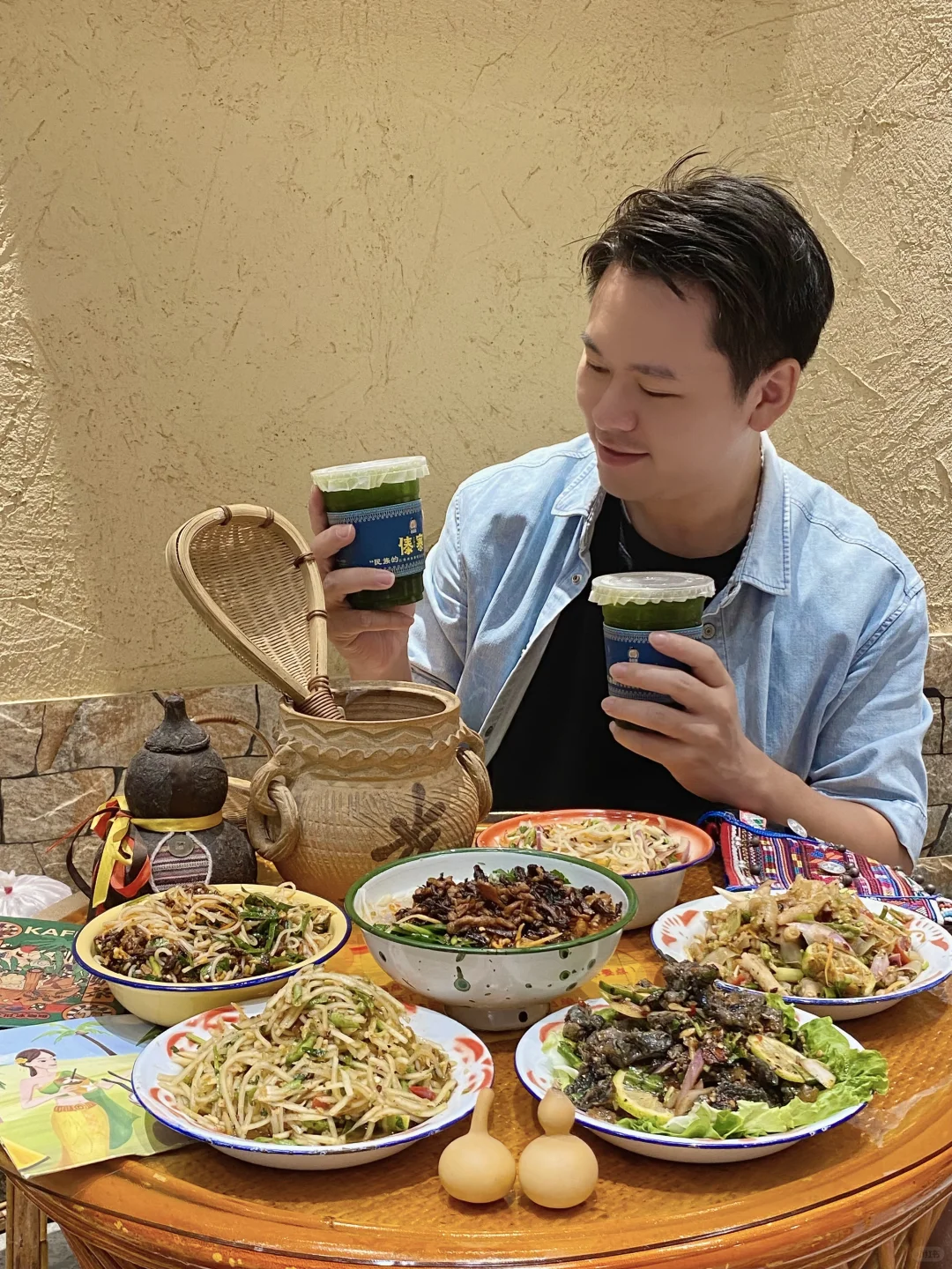 不在云南，广州天河也有好吃的云南菜啦！！