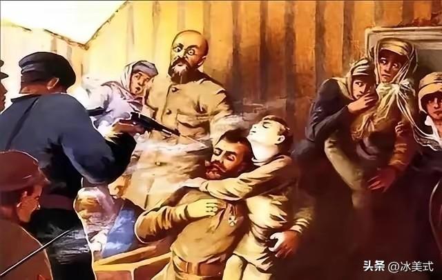 第一次世界大战，英军阵亡91万，法国阵亡124万，沙俄阵亡170万，德国阵亡17