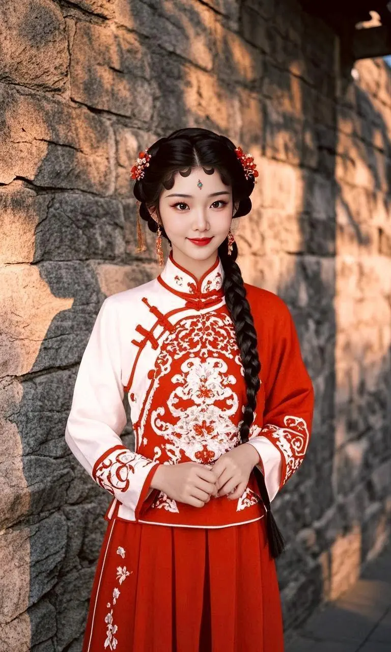 AI长发佳人