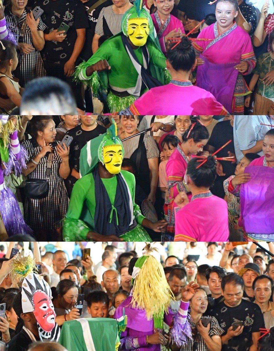 #贵州国潮蹦迪让外国人彻底长见识了#蹦迪文化真的是非常有我们民族氛围感了，外国友