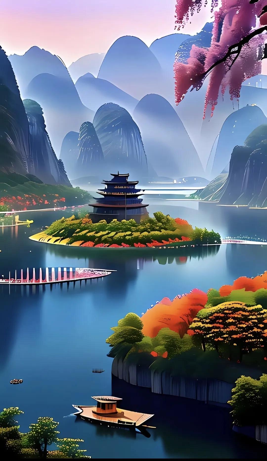 这么美的风景，你怎么还不来欣赏…… 山清水秀好风景风景 陶醉人心的风景
