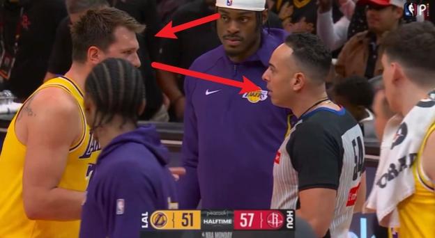 超级保镖！东契奇找裁判理论
范德彪一路盯防，随时准备介入！

上一次东契奇准备和