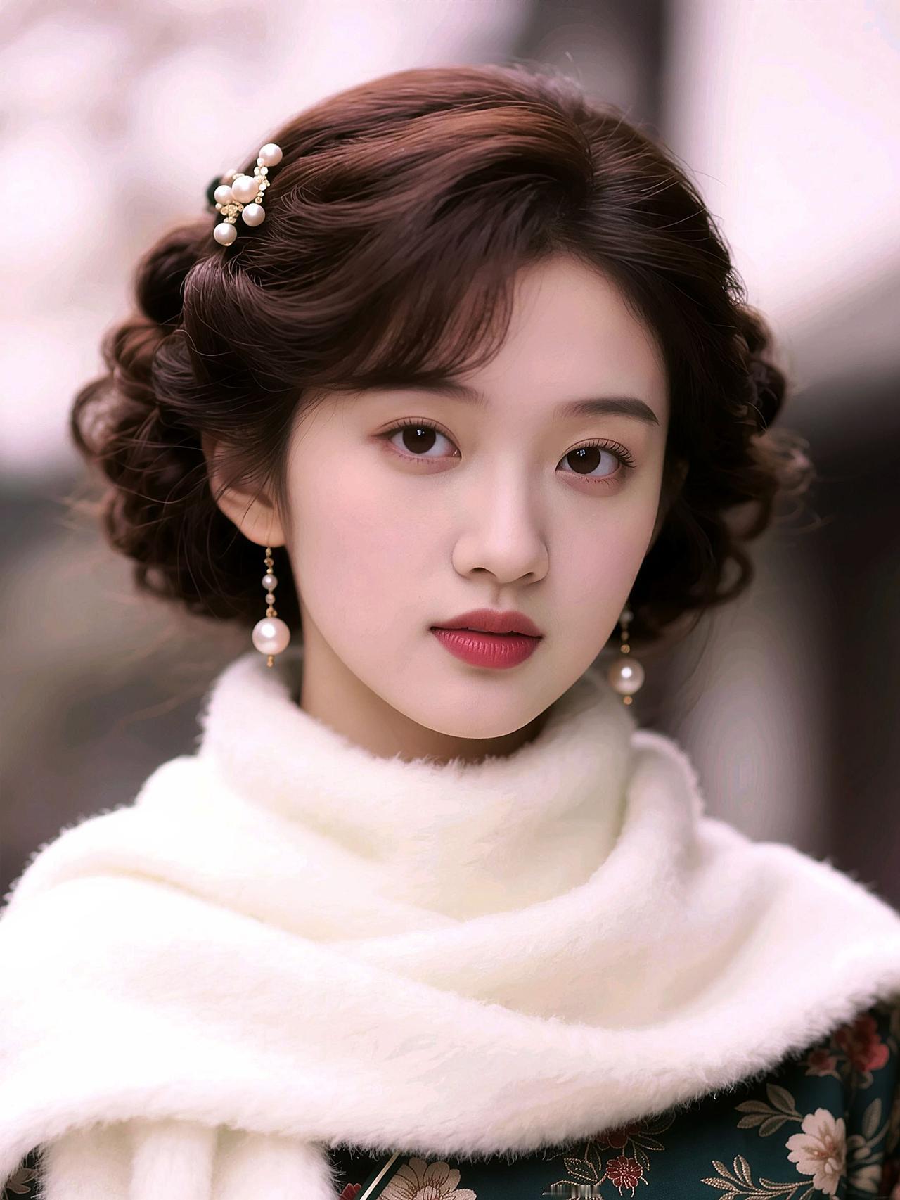 温婉如画，柔情时光。  
我的AI写真AI幼态温婉写真